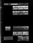 Craft Steel and Machine Works; Charles Whedbee checking tracks; Collecting food for people experiencing poverty; Man receiving award (15 Negatives), December 21-22, 1965) [Sleeve 60, Folder c, Box 38]